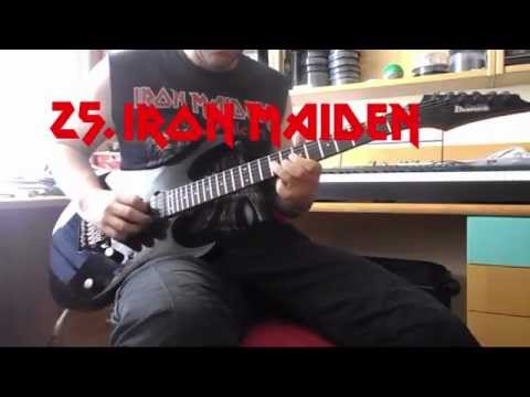 25 Licks from Iron Maiden