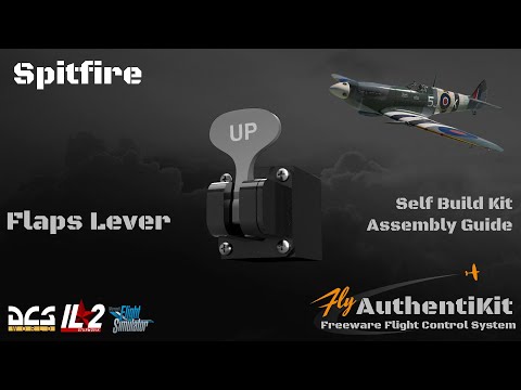 AuthentiKit Spitfire Flaps Lever Assembly Guide