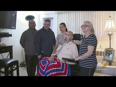Veteran Suffering From ALS Honored With Recognition Blanket