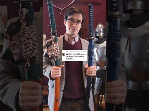 Katana vs. Tachi #shorts