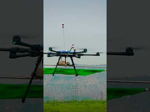 DRONE FLAG HOISTING | Hi Tech xyz