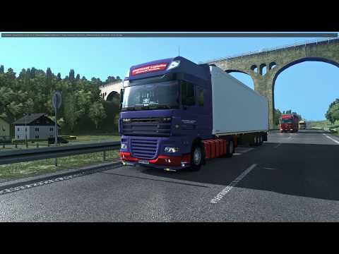 [ETS2 1.36] Euro Truck Simulator 2 - DAF XF 105 - NaturaLux - Promods - Road to Belarus #1