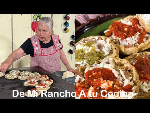 Picaditas Verdes y Rojas Receta Económica, Fácil y Bien Sabrosa