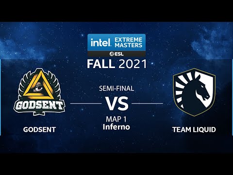 CS:GO - GODSENT vs. Team Liquid [Inferno] Map 1 - IEM Fall 2021 - Semifinal - NA