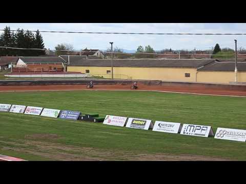 Salakmotor edzés - Nagyhalász Speedway Ring 2017.04.08 - Magosi Norbert, Benkő Roland