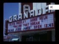1960s Cinema And Station Wagon Drive USA Rare Home Movie Footage