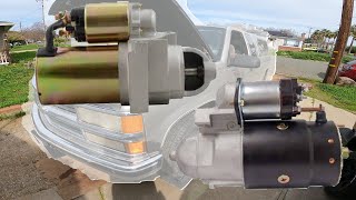 How to replace / upgrade starter on 88-98 Chevy 350