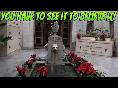 MAUSOLEUM TOUR!  YOU HAVE TO SEE IT TO BELIEVE IT!!