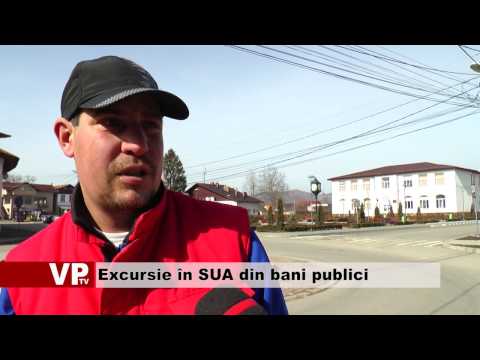 Excursie în SUA din bani publici