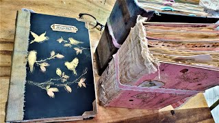 How to Make a Big Book How to Make a Junk Journal Tome Part1 Step by Step DIY Tutorial for Beginners