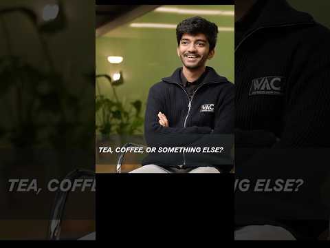 Got (warm) milk? #gukesh