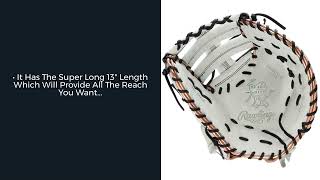 Video thumbnail: Review: Rawlings Heart of the Hide 13" Fastpitch First Base Mitt (PRODCTSBW)