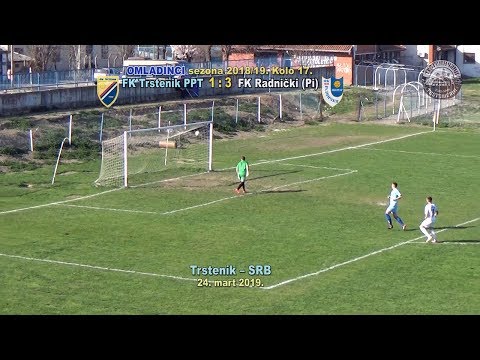 OMLADINCI: FK Trstenik PPT – FK Radnički (Pi) 1:3 (0:2); Trstenik SRB mart 2019.