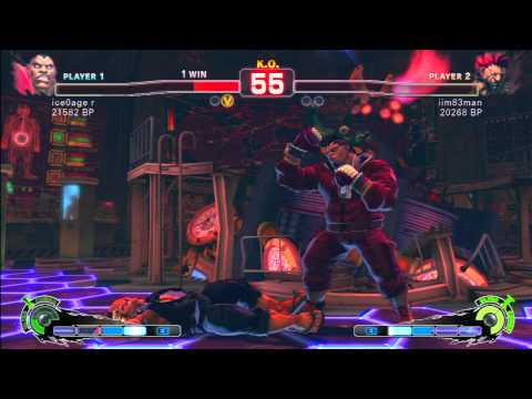 SSF4 iim83man (GO)  vs  ice0age r (BO)  5wins Match (3/9)