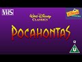 Opening To Pocahontas UK VHS 1996