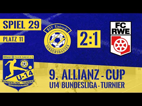 9. Allianzcup 04.02.23 | Spiel 29 | BSV Eintracht Sondershausen - FC Rot-Weiß Erfurt 2:1 | Platz 11