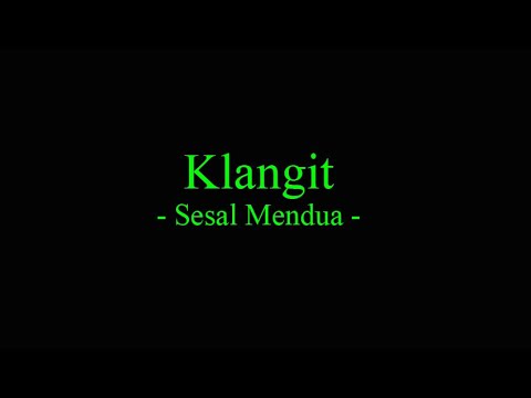 KLangit - Sesal Mendua
