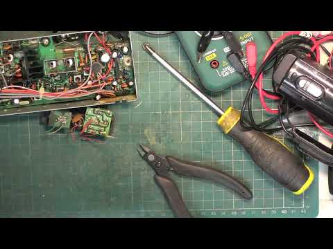 Realistic TRC1001 CB27/81 UK FM CB radio - deadset repair & alignment