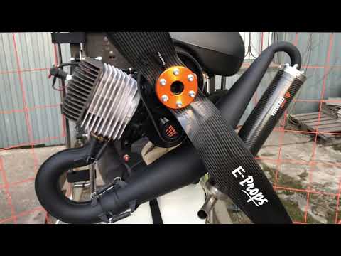 Paramotor Skyrunner Moster 185 / propeller E-props 130 cm static thrust