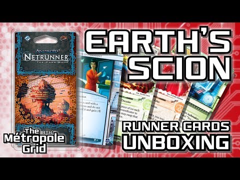 Netrunner Unboxing: Earth's Scion - Runner Cards