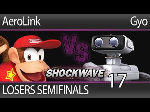 SW17 Smash 4 - AeroLink (Diddy) vs Gyo (ROB, Luigi) - Losers Semifinals