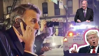 ماكرون يتعرض لموقف محرج  واهانة بامريكا بسبب ترامب #ماكرون #ترامب #macron #trump #خزناجي #بن_سديرة