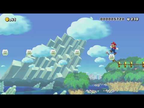 between the clouds or maybe not? by Gio22 - Super Mario Maker - No Commentary 1bq