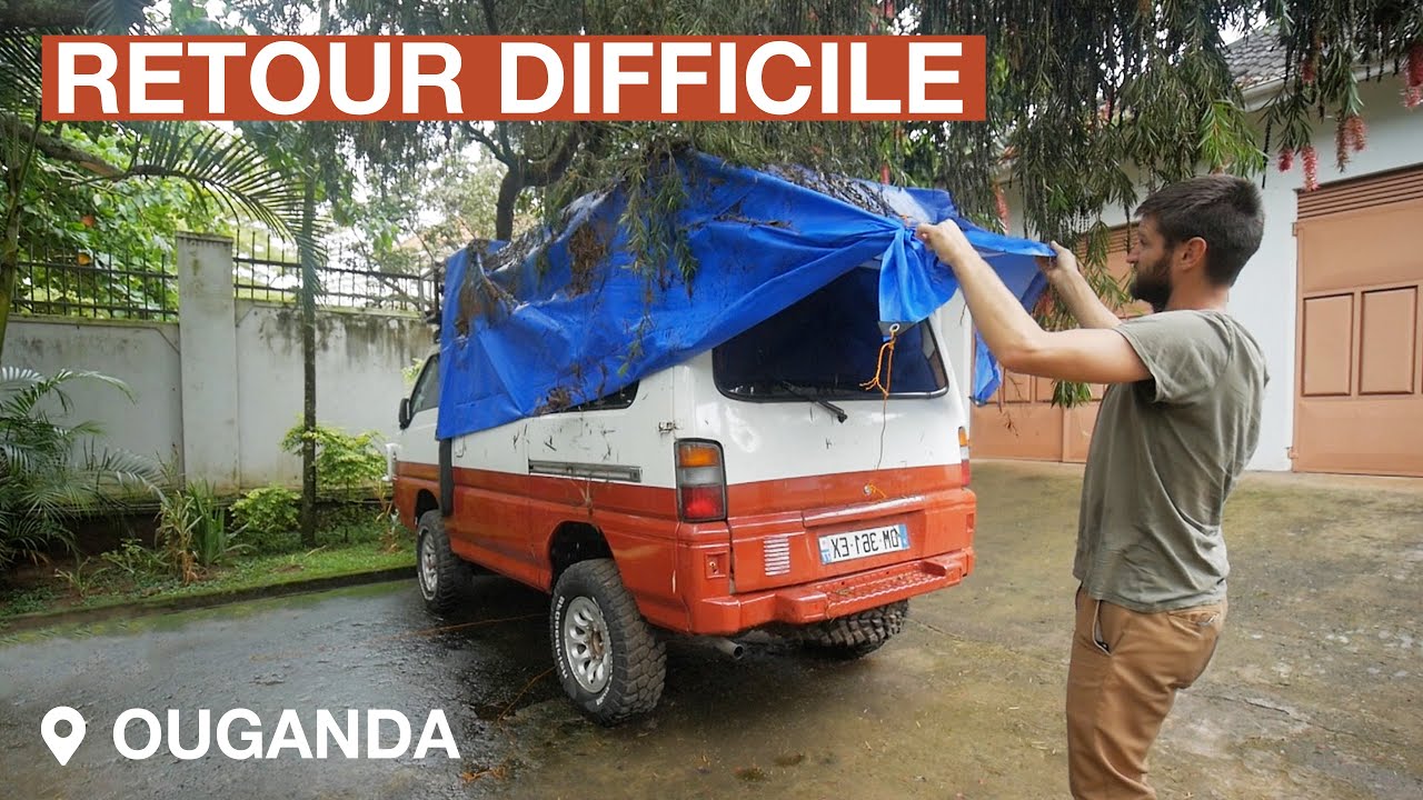 23. On récupère notre VAN et les galères commencent 😧 Retour en Ouganda (Afrique)