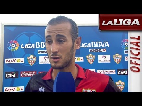 Entrevista a Gálvez tras el UD Almería (0-1) Rayo Vallecano - HD