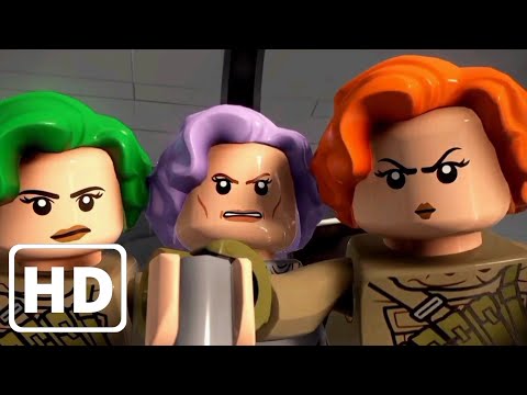 Rey Successfully Took Snoke's Escape Craft From Kylo Ren - Lego Star Wars Scene