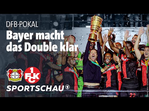 1. FC Kaiserslautern - Bayer Leverkusen Highlights DFB-Pokal, Finale Männer | Sportschau Fußball