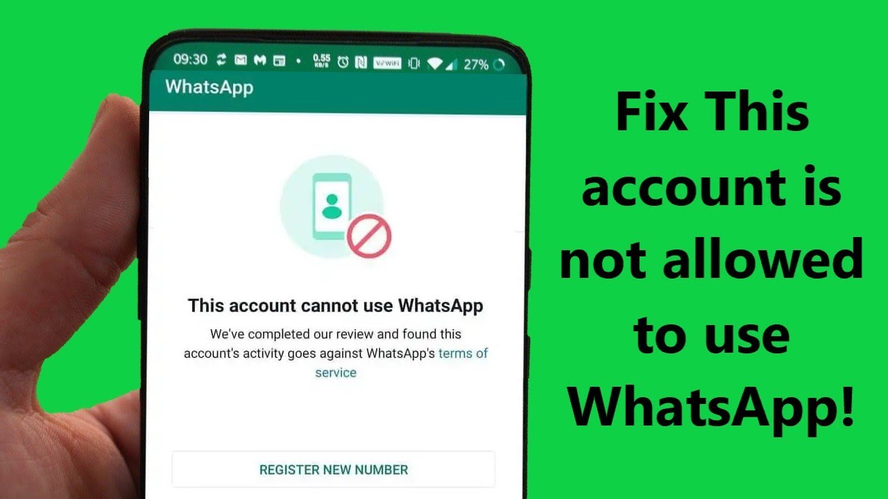 How do I know if I have a WhatsApp service suspension?