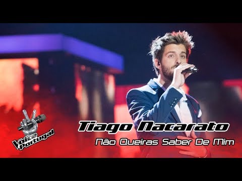 Tiago Nacarato -  "Não queiras saber de mim" (Rui Veloso) | Live | The Voice Portugal