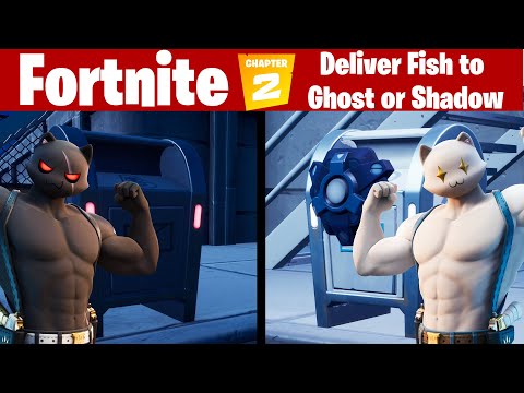Fortnite Deliver Fish to Ghost or Shadow Easy Method Meowscles Mission