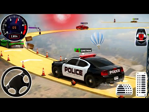 Police Car Mega Ramp Driving Simulator 3D - Android Gameplay