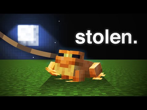 Frog causes chaos in Minecraft SMP