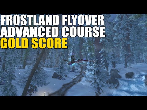 Frostland Flyover Advanced Course Gold Score - Azure Span Advanced Tour