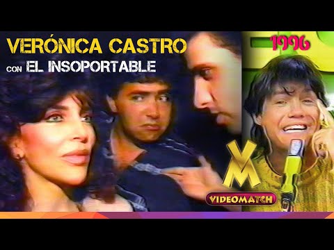 Verónica Castro con "El Insoportable" -  Videomatch 1996 - Argentina