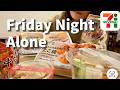 Friday Night Alone With Convenience Store Food Daily Life In Japan Vlog