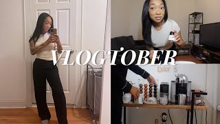 VLOGTOBER DAY 5 🍁 | productive day, running errands & returning to my old YouTube channel