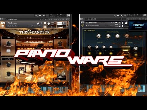 PIANO WARS | THE GRANDEUR vs. KONTAKT FACTORY LIBRARY CONCERT GRAND [EP04]
