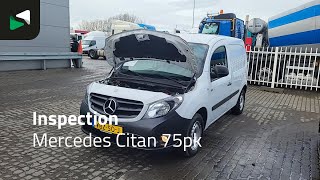 Mercedes-Benz Citan 75pk Schuifdeur Airco Navi Radio USB Bluetooth 3m3 Airco closed box van for sale image 4 Mercedes-Benz Citan 75pk Schuifdeur Airco Navi Radio USB Bluetooth 3m3 Airco closed box van image 4