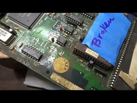 Sega Columns Arcade PCB Repair