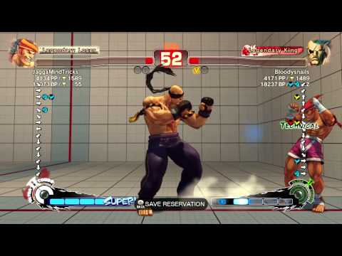 JaggaMindTricks (Adon) vs. Bloodysnails (Sagat) SSF4 AE 2012