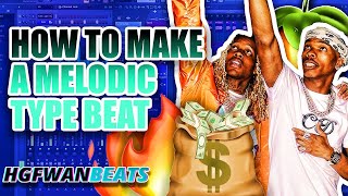 This Beat Deserves To Go PLATINUM... | How To Make A Melodic Type Beat for Voice of the Heroes!