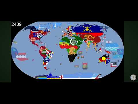 World Timeline national flags 2024-3024 (but it's 10 x speed)