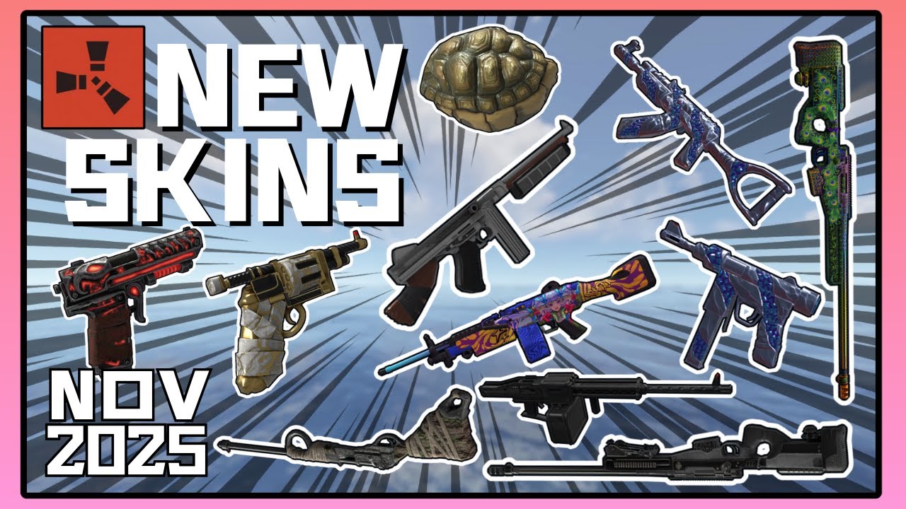 Rust Monthly Weapon Skins – November 2025