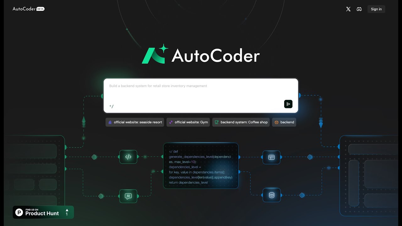 Autocoder.cc demo video