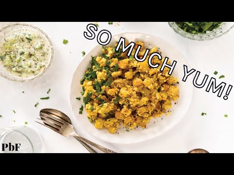 I eat this Potato and Tofu Scramble to Help Curve Those Egg Cravings