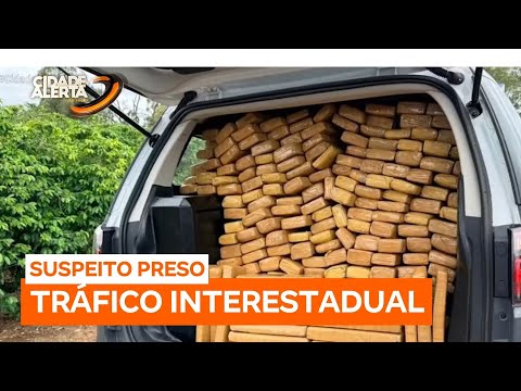 Homem é preso com quase 200 quilos de maconha após perseguição entre SP e MG